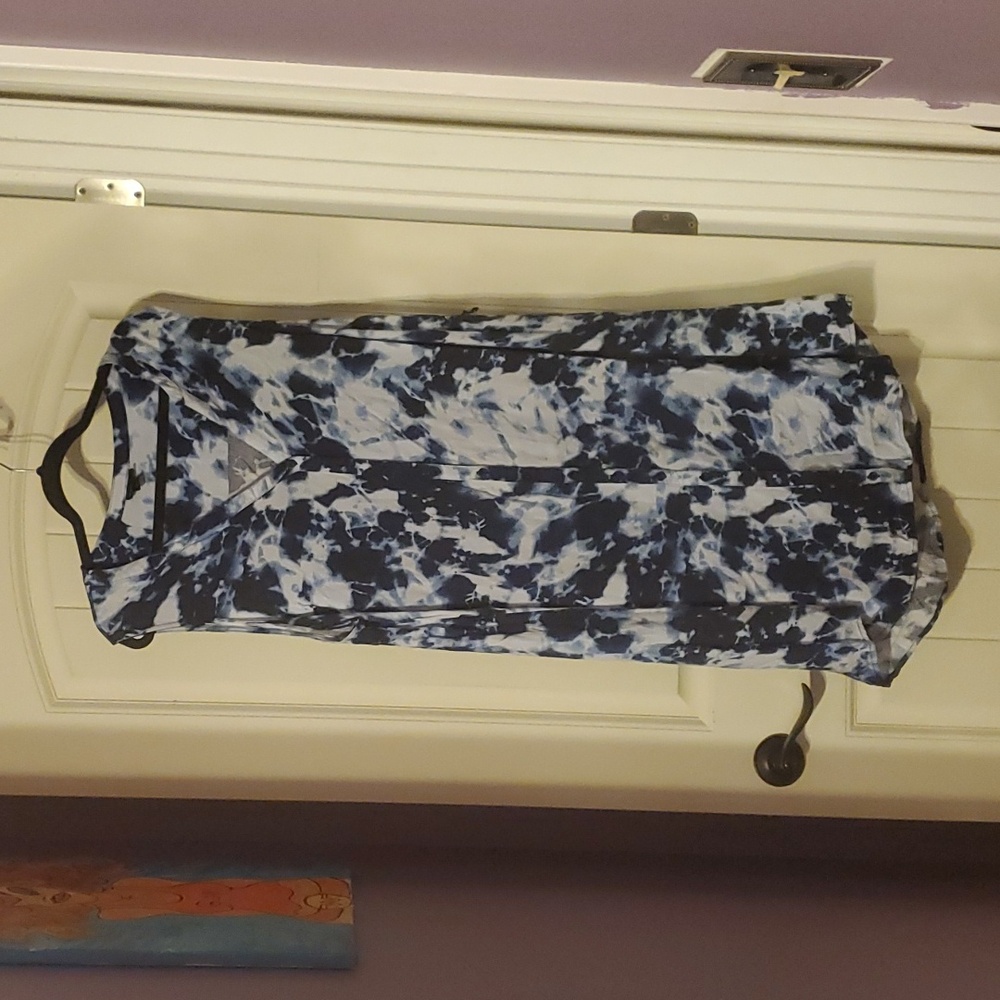 Blue Tie dye dress Lane Bryant Size 3